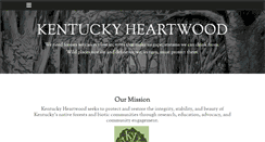 Desktop Screenshot of kyheartwood.org